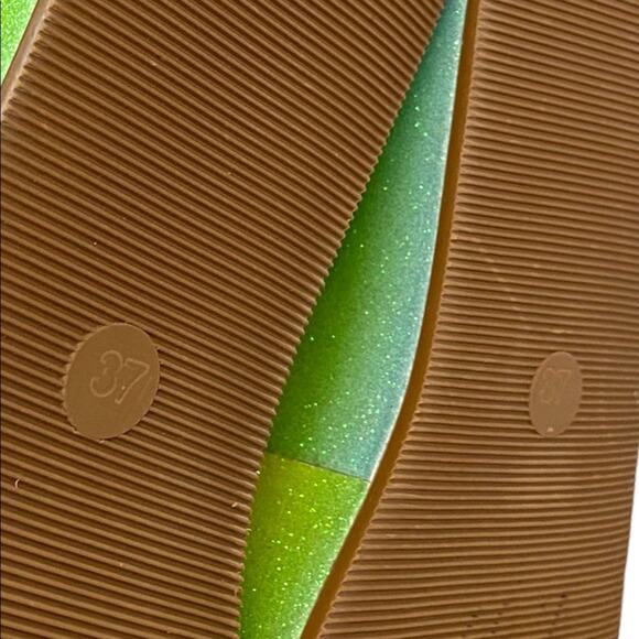 Shane Justin Rainbow Glitter Platform Rave Slides 7 - Picture 8 of 8